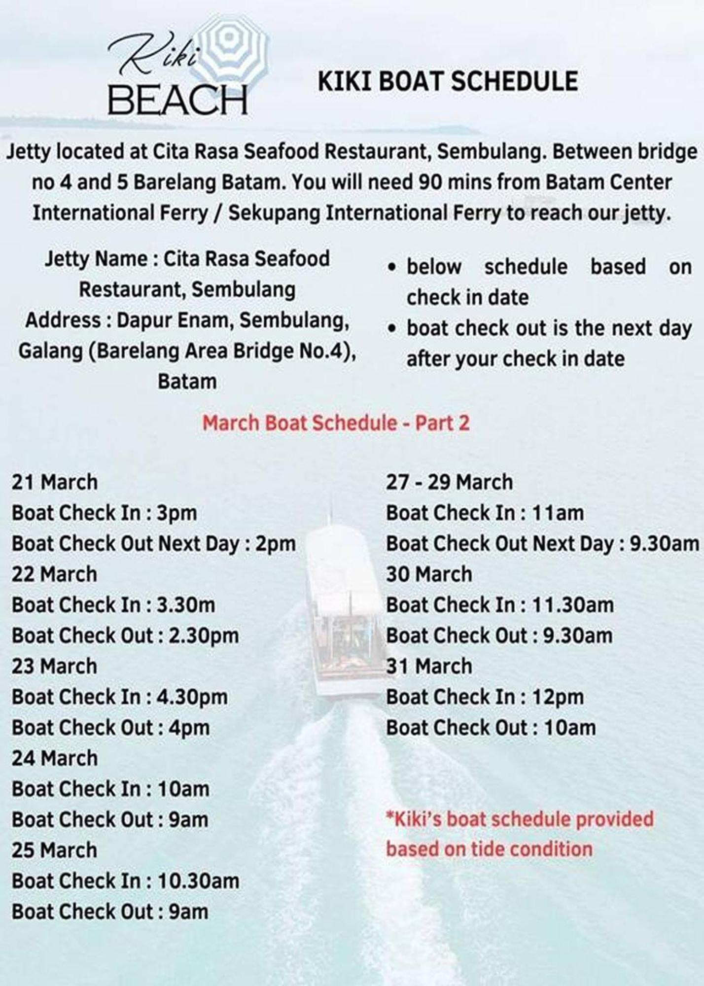 Kiki Beach Resort, Batam Galang Island Eksteriør bilde