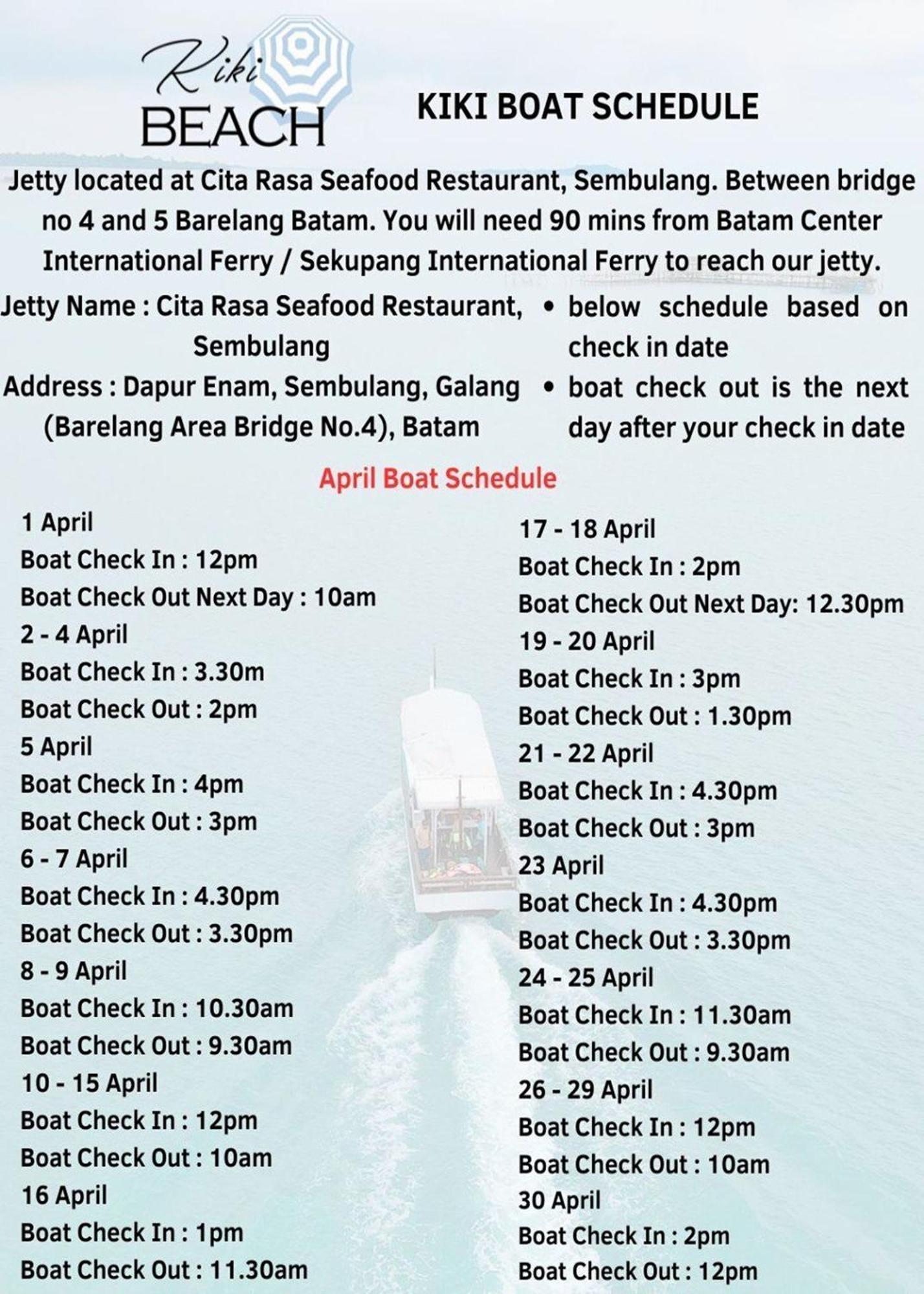Kiki Beach Resort, Batam Galang Island Eksteriør bilde